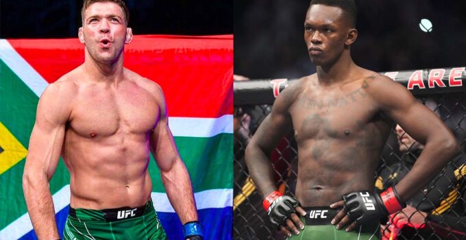 Game plan de Dricus Du Plessis pour vaincre Israel Adesanya