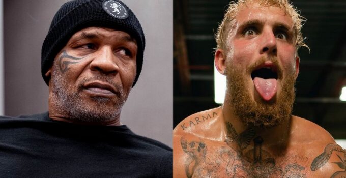 Mike Tyson met pression Jake Paul avant combat boxe