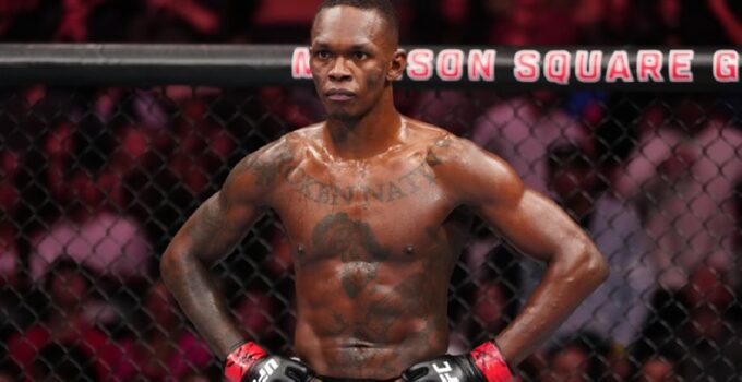 Phénomène de l'UFC défie Israel Adesanya