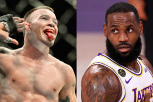 Provocation de Colby Covington envers LeBron James après JO 2024