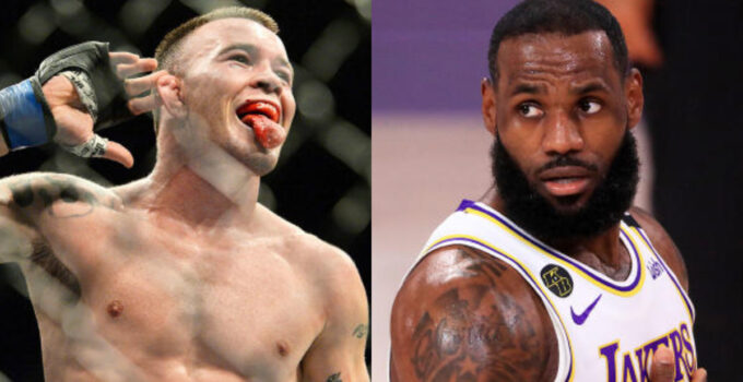 Provocation de Colby Covington envers LeBron James après JO 2024