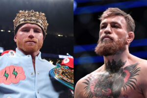 Tacle de Conor McGregor à Canelo Alvarez