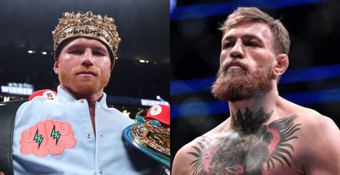 Tacle de Conor McGregor à Canelo Alvarez