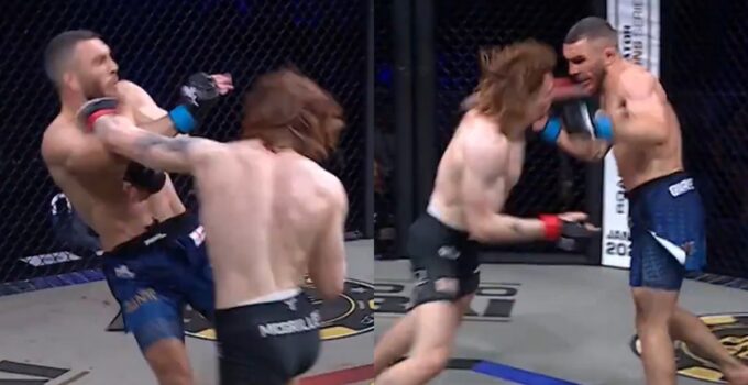 14 knockdowns dans un combat MMA, KO spectaculaire