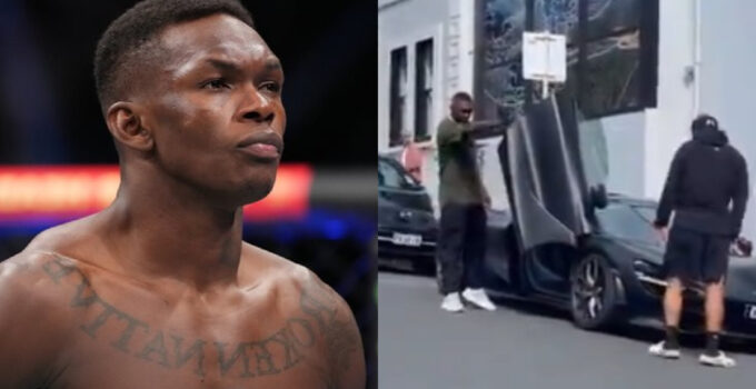 Accident de la route : Israel Adesanya impliqué