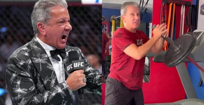 Bruce Buffer, l'annonceur de l'UFC, une machine de guerre à