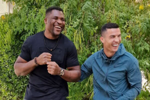 C. Ronaldo plus grand que Ngannou, selon le combattant