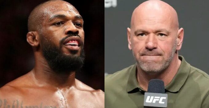 Dana White encensé par Jon Jones de façon hilarante