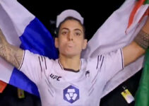 Défaite de Nora Cornolle à l'UFC Paris après un combat