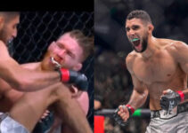 Excuse de Fares Ziam à Matt Frevola lors de l'UFC