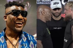 Francis Ngannou prédit le combat Tyson vs Jake Paul