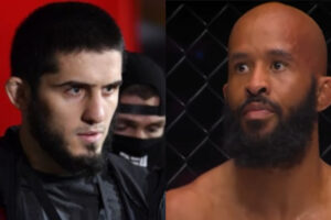 Hommage de Islam Makhachev à Demetrious Johnson