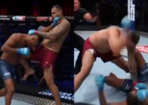 KO brutal propulse géant 2m à l'UFC MMA