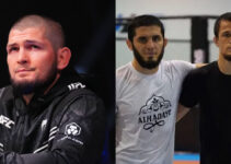 Khabib tranche entre Islam Makhachev et Usman Nurmagomedov