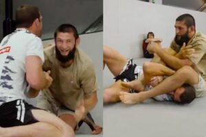 Khamzat Chimaev domine une légende de l’UFC en grappling