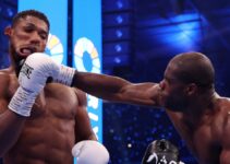 Réaction de Joshua après sa défaite par KO contre Dubois