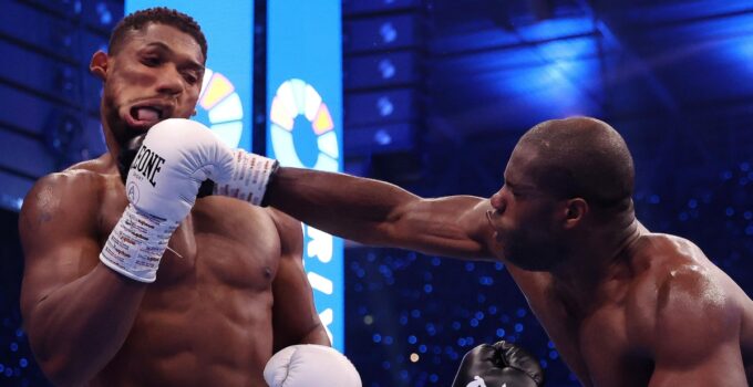 Réaction de Joshua après sa défaite par KO contre Dubois