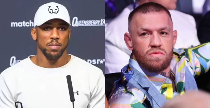 Retour d'Anthony Joshua envisagé par Conor McGregor