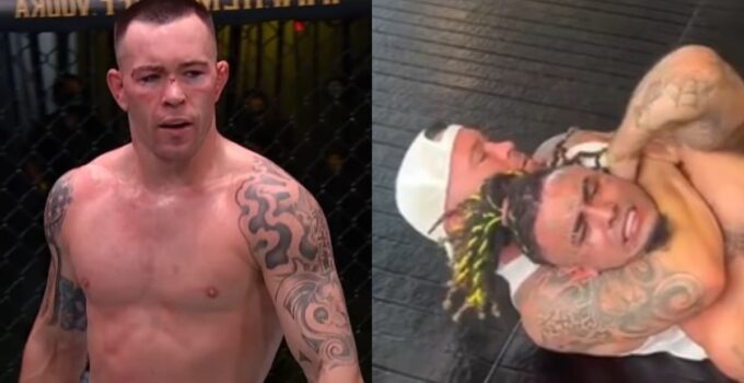 Star du rap détruite par Colby Covington