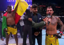 Déception de Renato Moicano face à Francis Ngannou