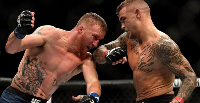 Dustin Poirier et Justin Gaethje : tournoi BMF UFC ?