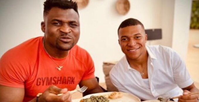 Félicitations de Mbappé à Ngannou