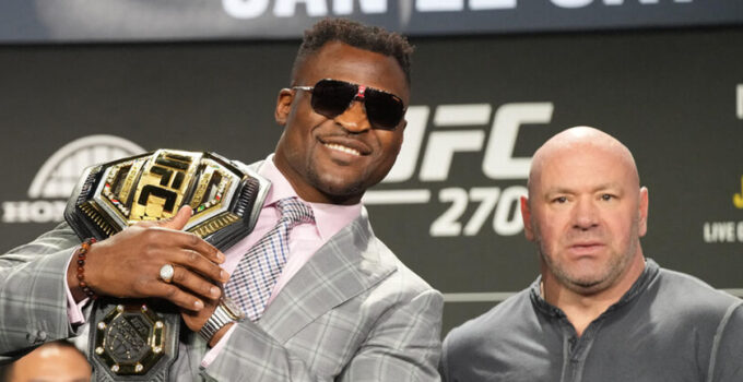 Francis Ngannou accuse Dana White de mensonge encore une fois