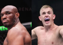 Ian Garry provoque Kamaru Usman lors de l'UFC