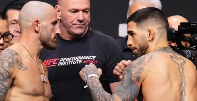 Message d'Alexander Volkanovski à Ilia Topuria après l'UFC 308