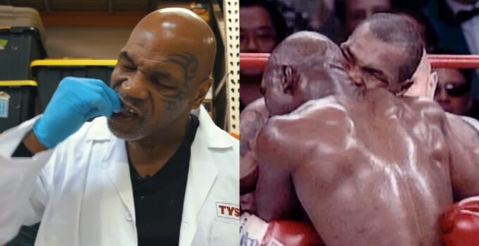 Mike Tyson : des bonbons pour sa morsure d'oreille