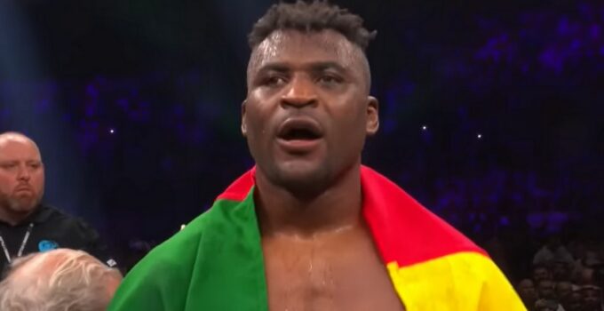 Réaction de Francis Ngannou après sa victoire au PFL