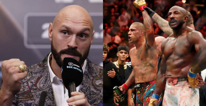 Réaction de Tyson Fury à Pereira vs. Rountree à l'UFC