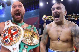 Tyson Fury et Oleksandr Usyk se provoquent avant combat de