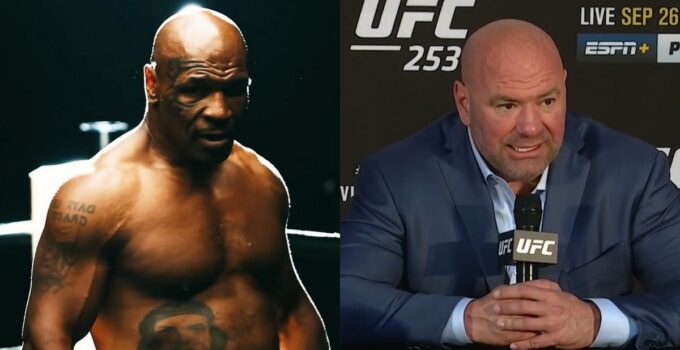 Dana White admet avoir eu tort face à Mike Tyson