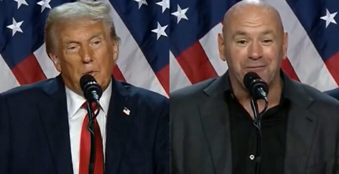 Dana White félicite Joe Rogan pour l'élection de Trump à