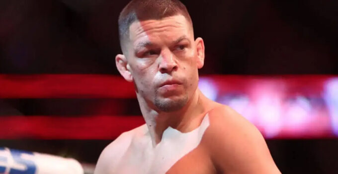 Fan se bat avec Nate Diaz pour un autographe