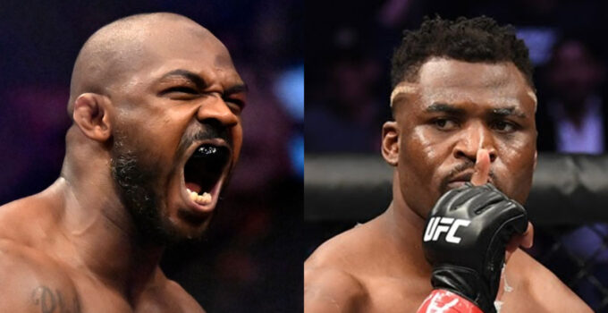 Ngannou s'immisce dans Jones vs Aspinall