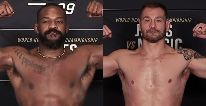 Résultats pesée UFC 309 : Jon Jones vs Stipe Miocic