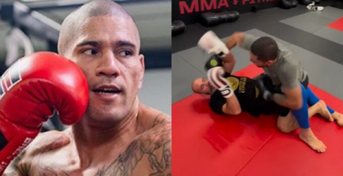 Alex Pereira UFC : sparring intense avec ground and pound !