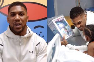 Anthony Joshua s'engage dans une œuvre de charité en boxe