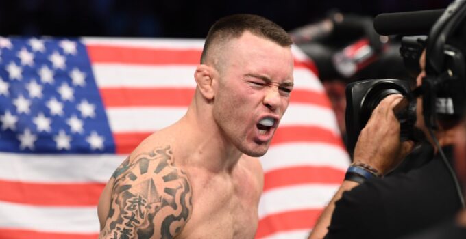 colby covington cassé pied