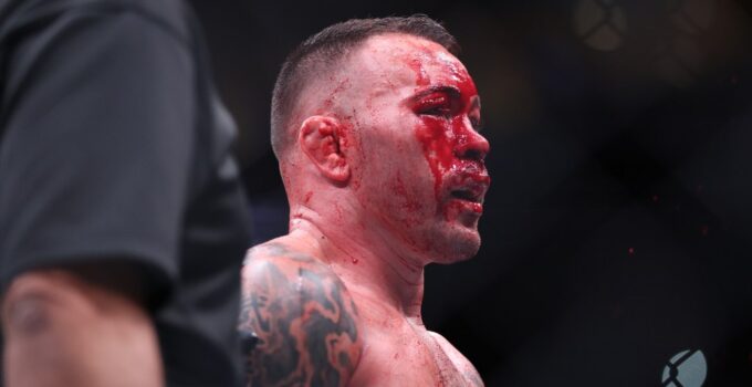 Réaction de Colby Covington à l'envie du coin de jeter