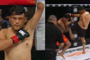 TKO d'anthologie : un combattant amputé d'un bras en MMA