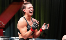 Mackenzie Dern de l'UFC, méconnaissante du sport