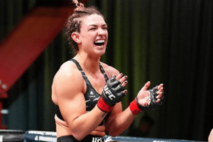 Mackenzie Dern de l'UFC, méconnaissante du sport